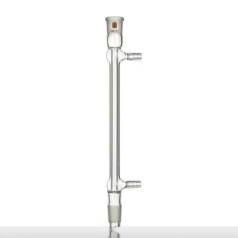 West Condenser Borosilicate Glass Straight Condenser Φ8mm/10mm for Distillation