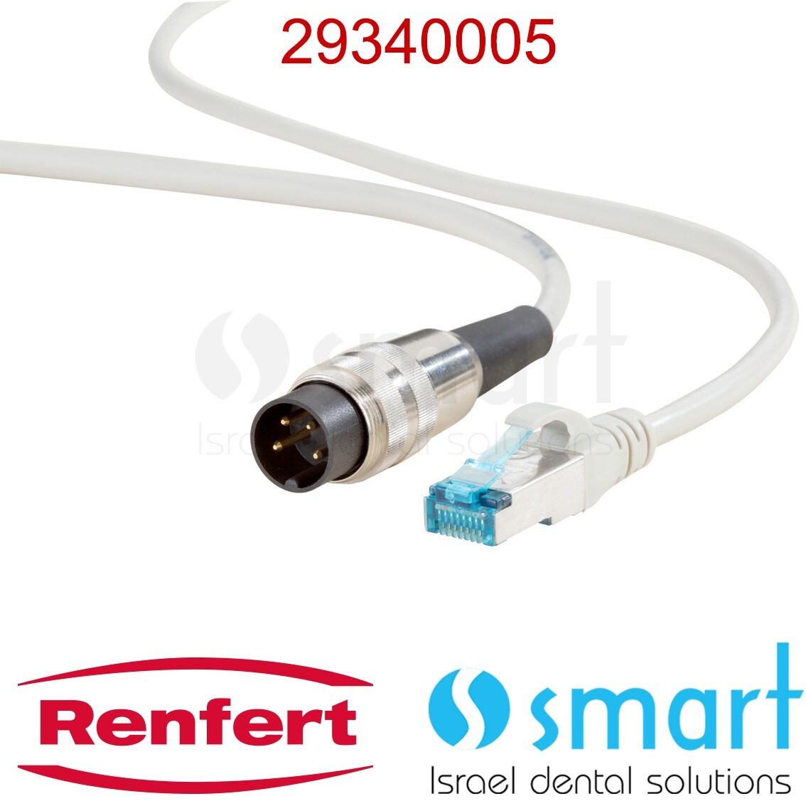 Interface cable Type A for VHF 4-pin 5 m for Silent Renfert 29340005 CAD CAM
