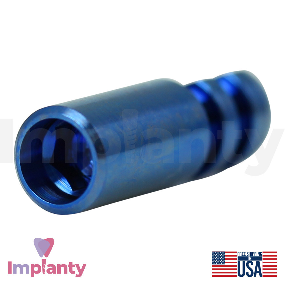 5x Dental Fixture Analog Compatible Megagen AnyRidge Blue Int Hex 2.3mm