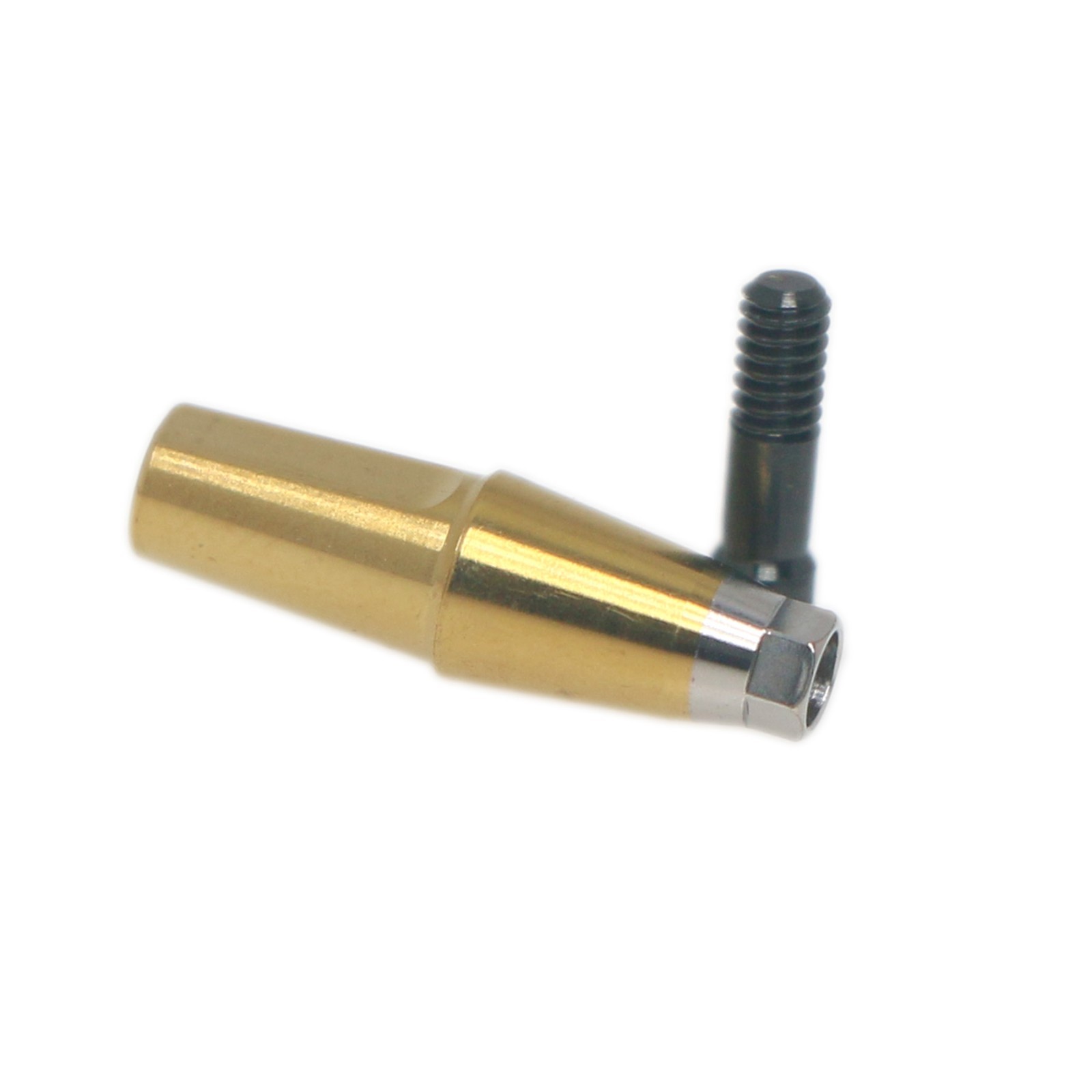 Titanium Straight Abutment Compatible with Osstem Hiossen Regular Ø4.5/5.0/6.0mm