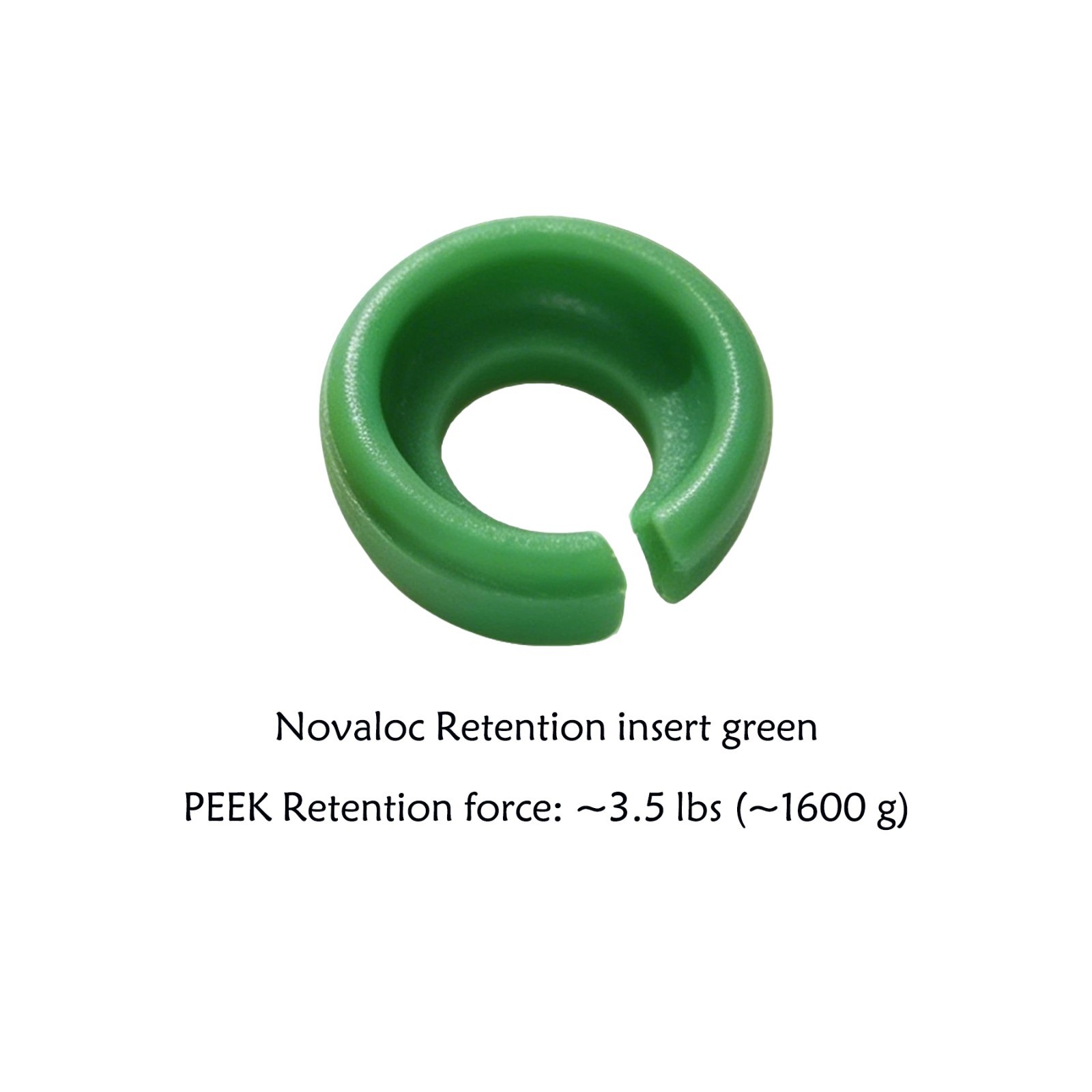Novaloc Retention Inserts Caps & Mounting&Demounting Tool for Dental Overdenture