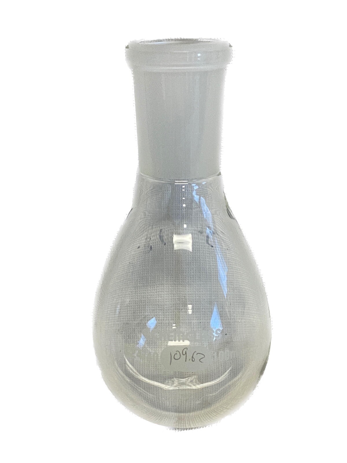 CHEMGLASS Glass 100mL 24/40 Rotary Evaporating HW Recovery Flask CG-1512-03