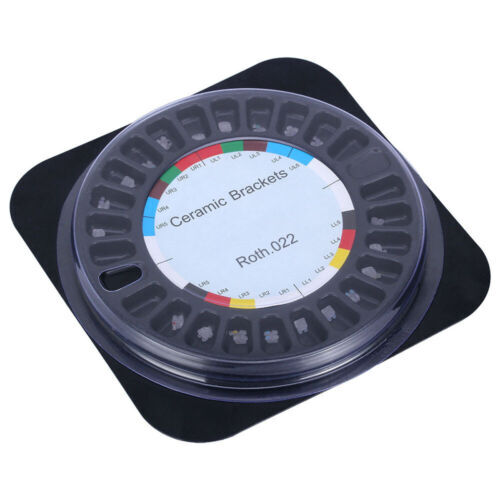 Dental Orthodontic Braces Ceramic Bracket Roth 022 with 345 3 Hooks Instrument