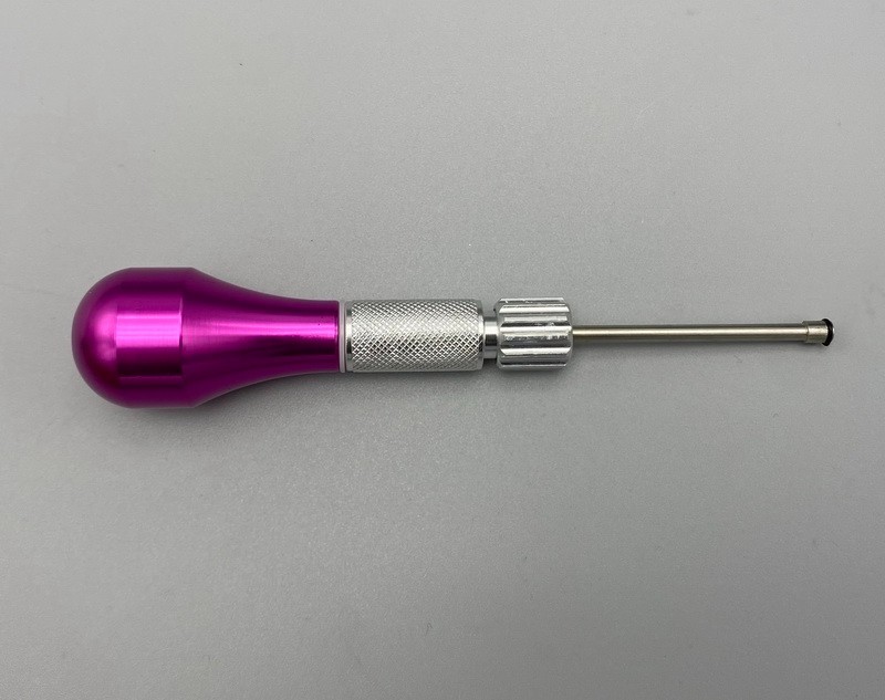 Dental Orthodontic Micro Implants Mini Screw Self-Drilling Fuchsia Screwdriver