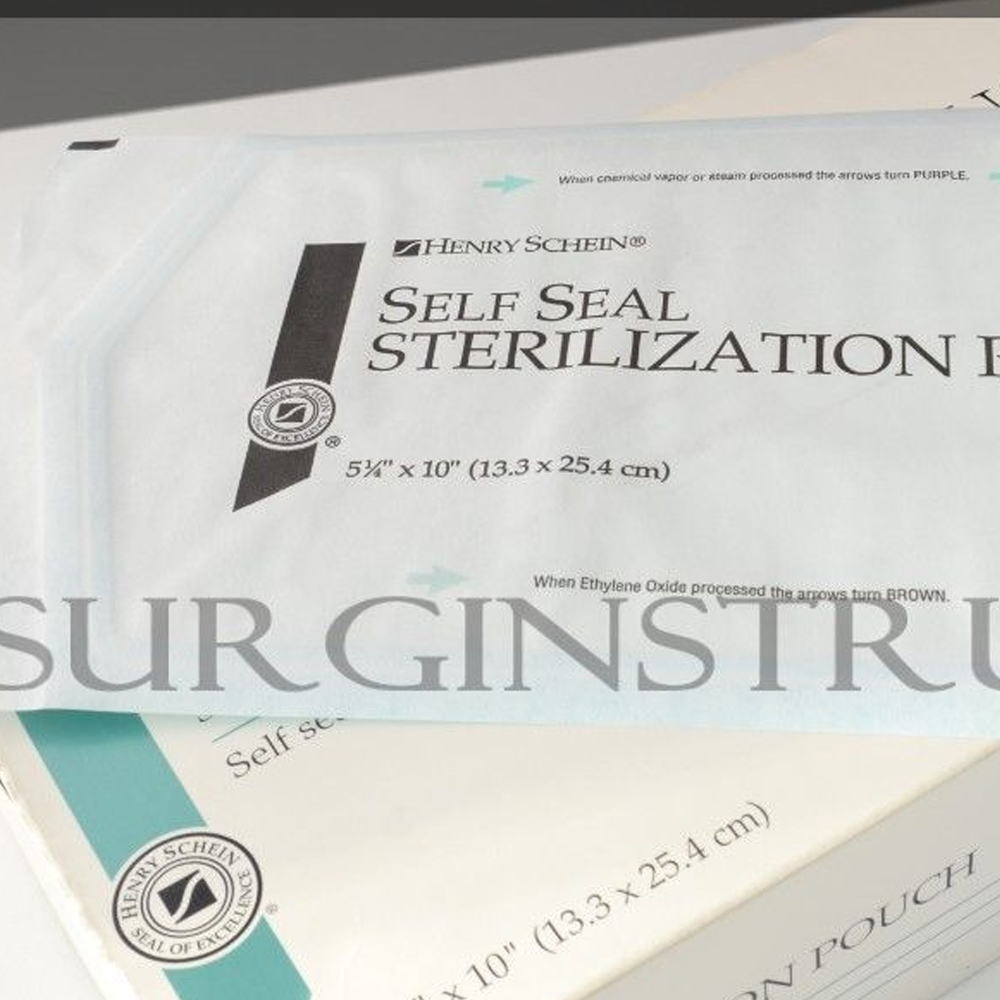 10 Boxes – 2000 Pcs Sterilization Pouch 5.25″ X10″ Dental Lab Tools Instruments