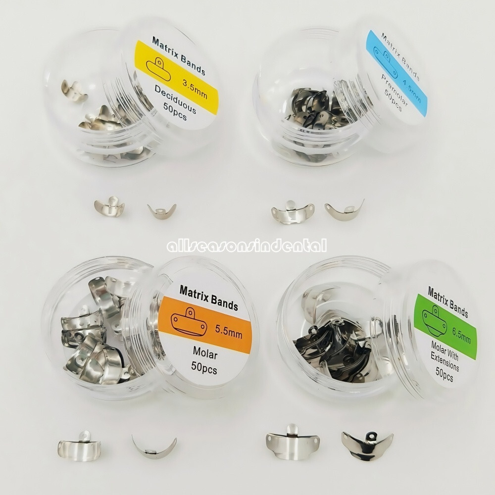 Dental Refill Matrix Bands 0.038mm Palodent V3 Style Sectional Contoured Matrice