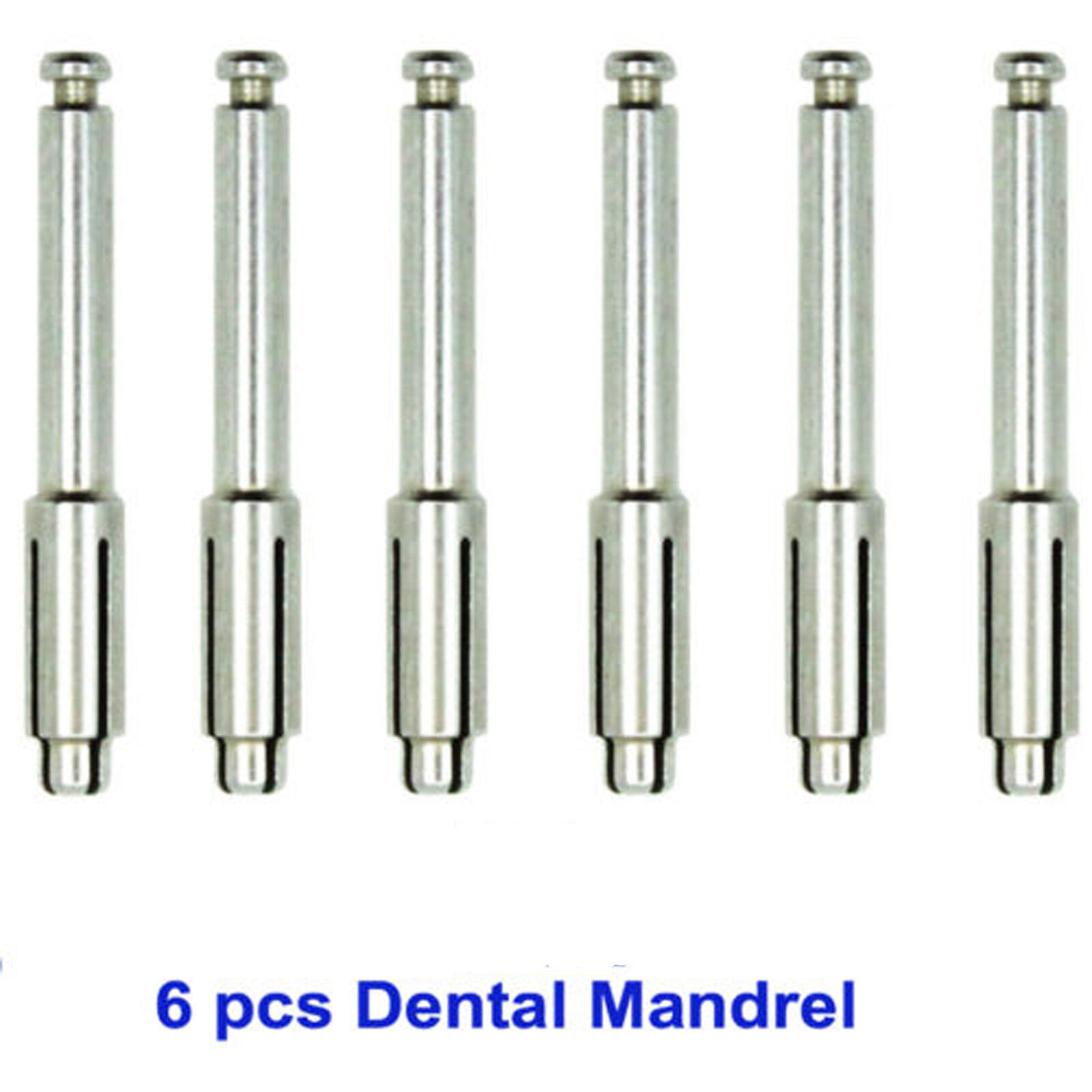 6Pcs Dental Mandrel Soflex type Flexi Discs Fit RA Shank For Polishing Discs