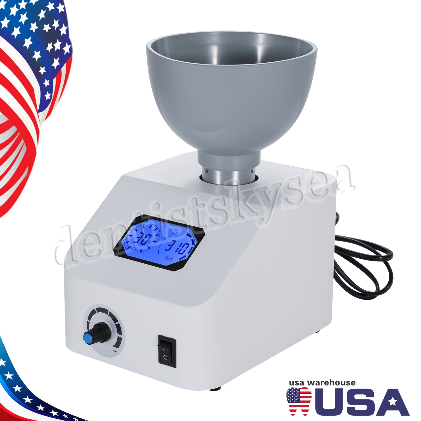 DENTAL LAB DIE STONE IMPRESSION MATERIAL ALGINATE MIXER 110V or 220V