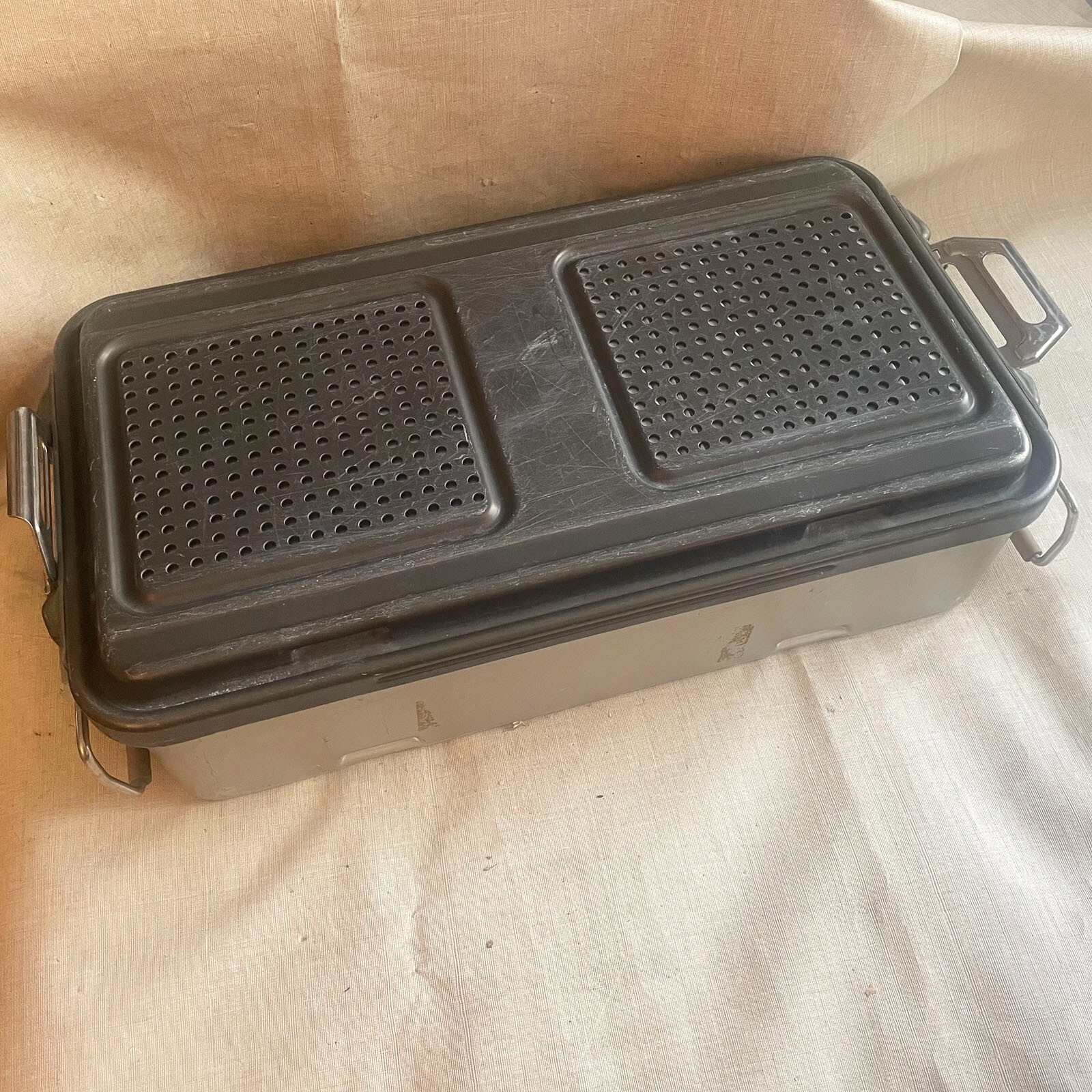 GENESIS ALLEGIANCE V. MUELLER METAL MEDICAL EQUIPMENT LARGE STERILIZATION CASE