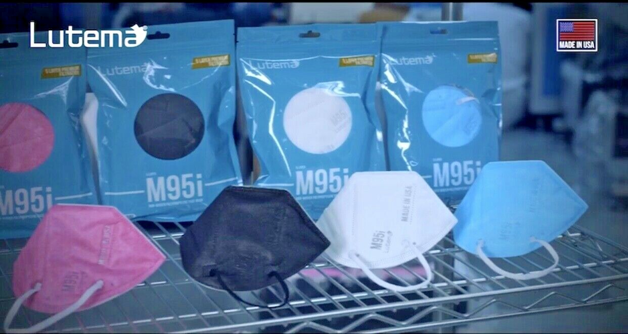 5 Layer Protection Breathable Face Mask M95i/KN95 – MADE IN USA – Filtration 99%