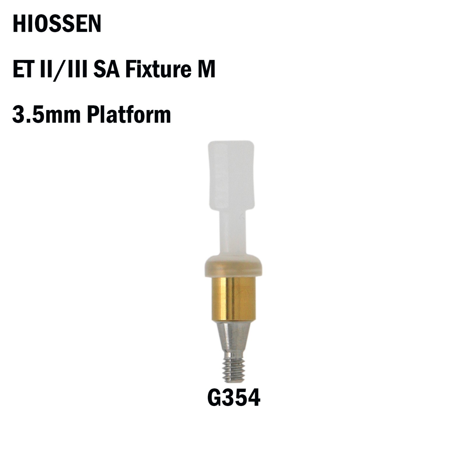 US For Hiossen Oss Implant Locator Abutments PEEK Retention Caps Mini & Regular