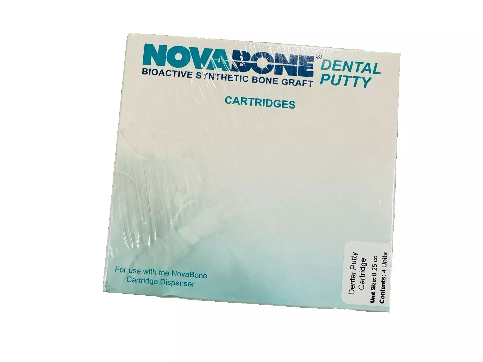 NovaBonne Dental Putty Bioactive Synthetic Graft in 0.25cc Cartridge – 4/Pack