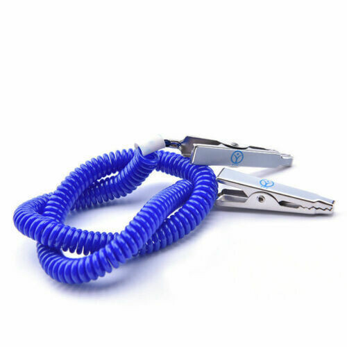 Dental Patient Bib Clips Crocodile Chains Napkin Holder Flexible Coil Stretchy