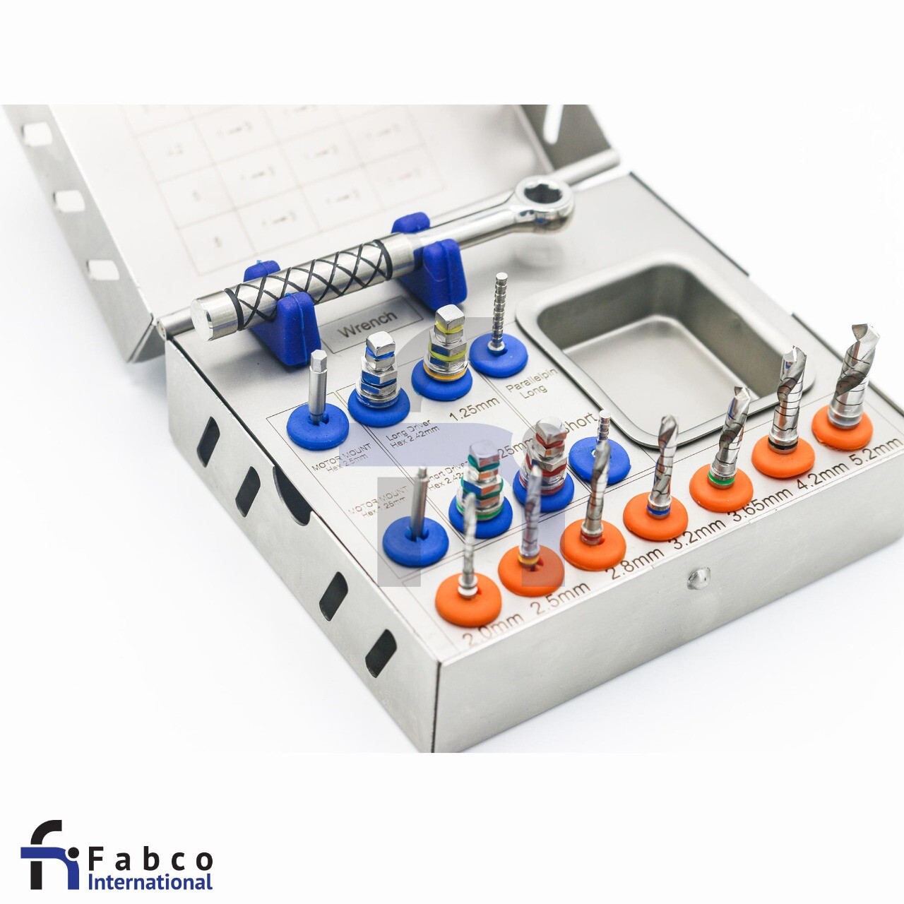 Dental Drills Kit Basic Tools Ratchet Hex Drivers Parallel Pins