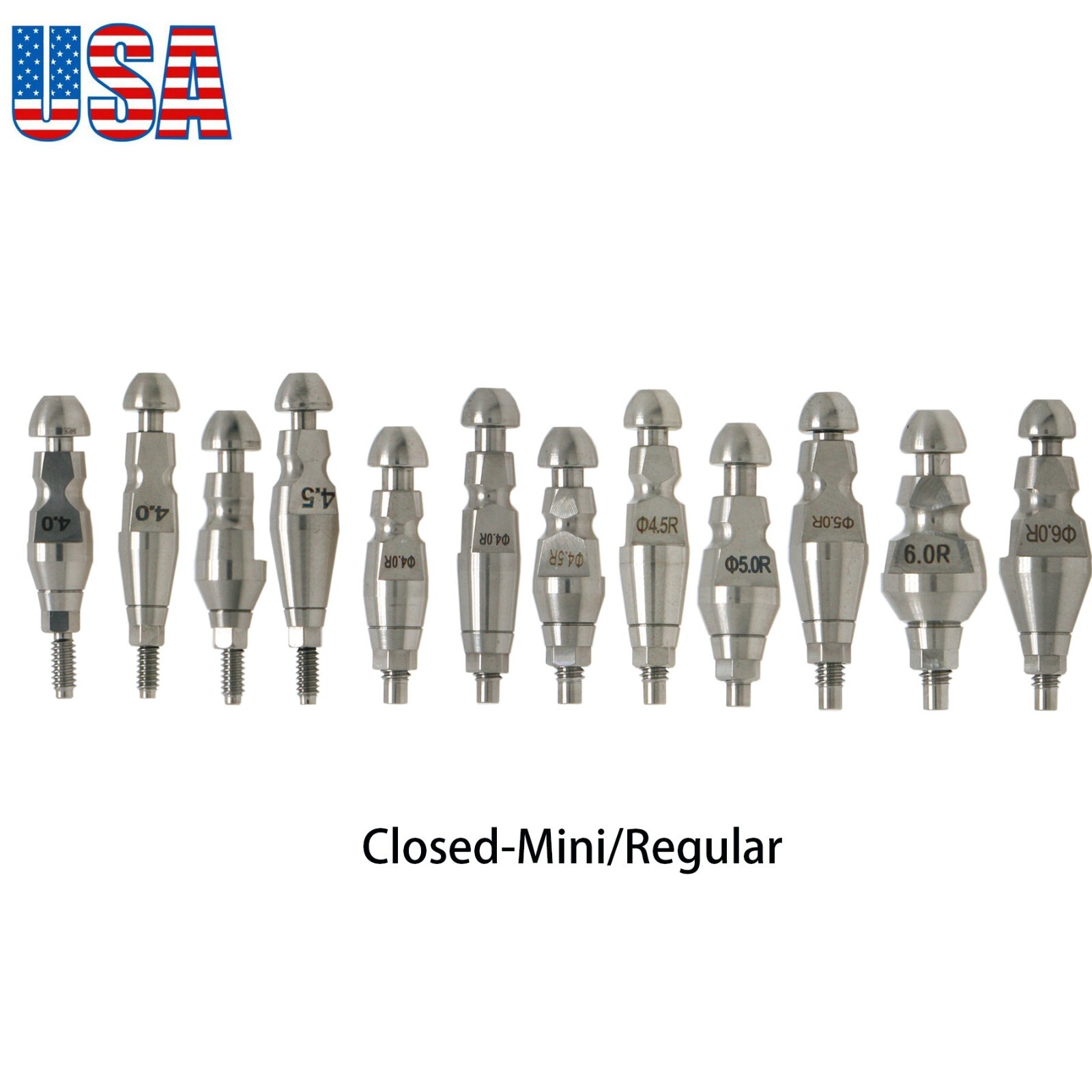 US Dental Lab Analog Transfer Impression Coping Open Closed Tray Hiossen Osstem
