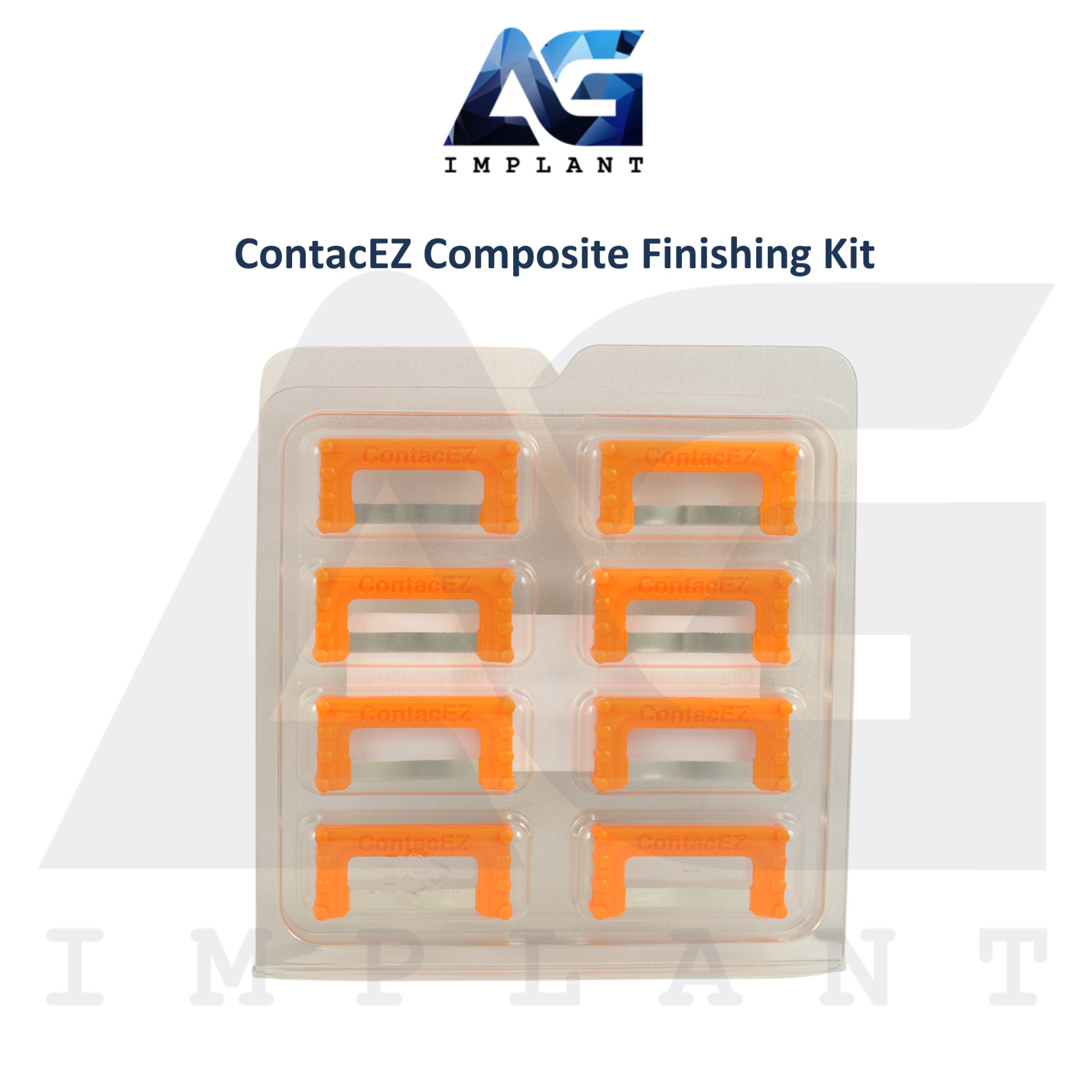 ContacEZ Composite Finishing KIt 24pcs Dental Strip System Stainless Steel