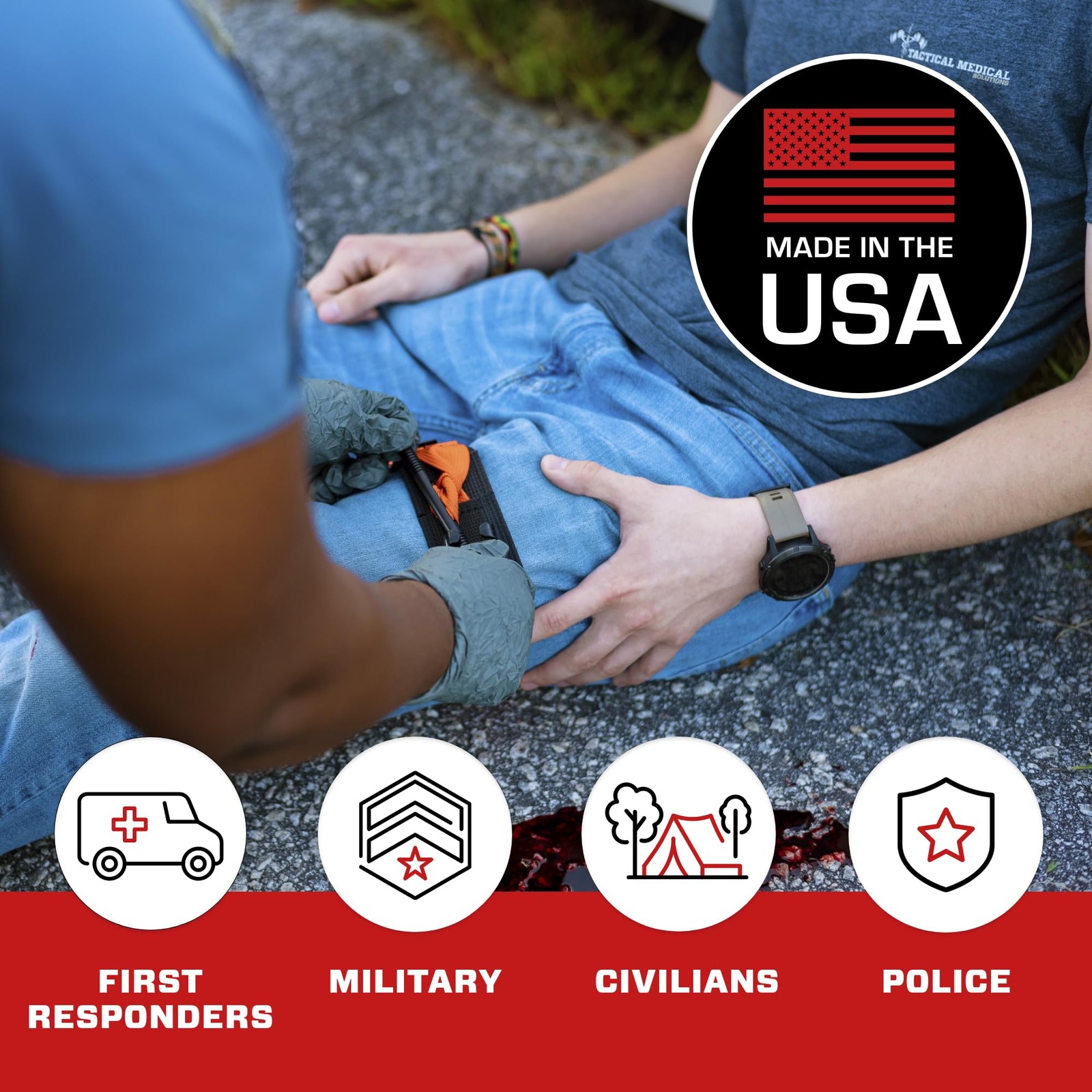 SOF Tourniquet (Generation 5) – Military-Grade for Severe Blue