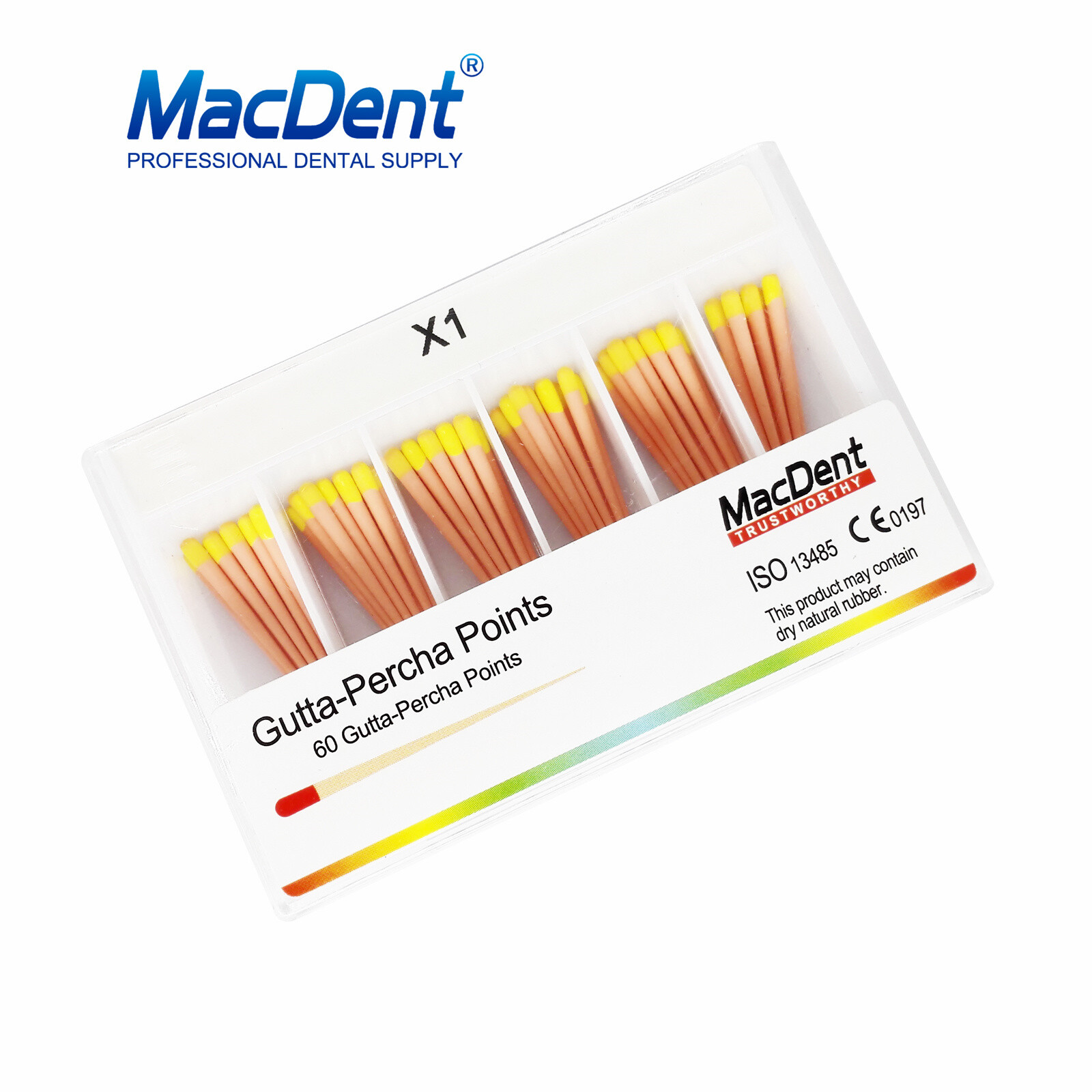 Dental MacDent Obturation Taper Next Gutta Percha Points Endo Root Canal X1-X3