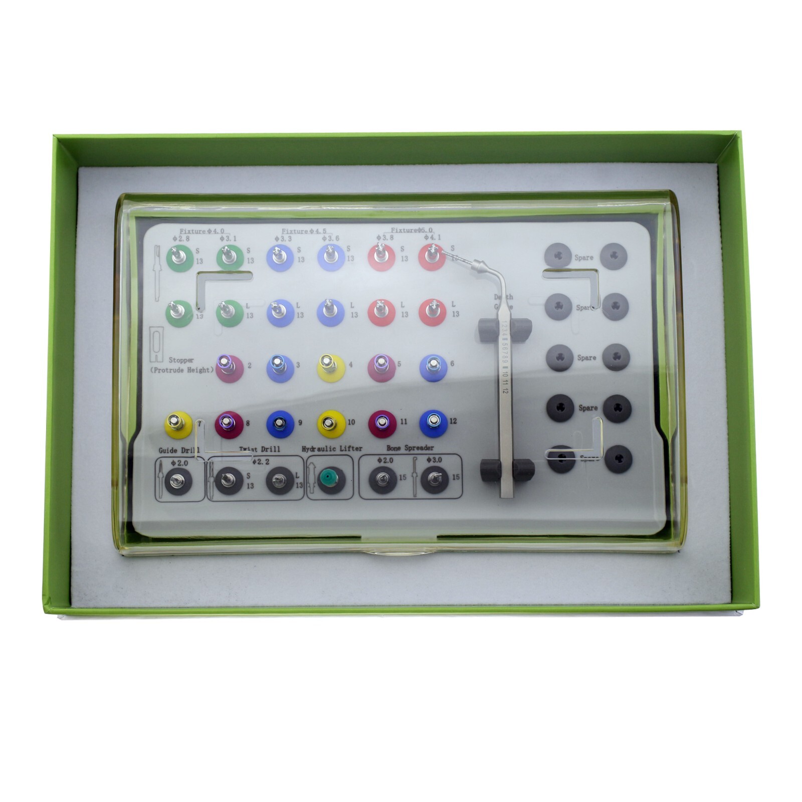 Implant Sinus Kit Crestal Approach HIOSSEN OSSTEM CAS Hydraulic Membrane Lifter