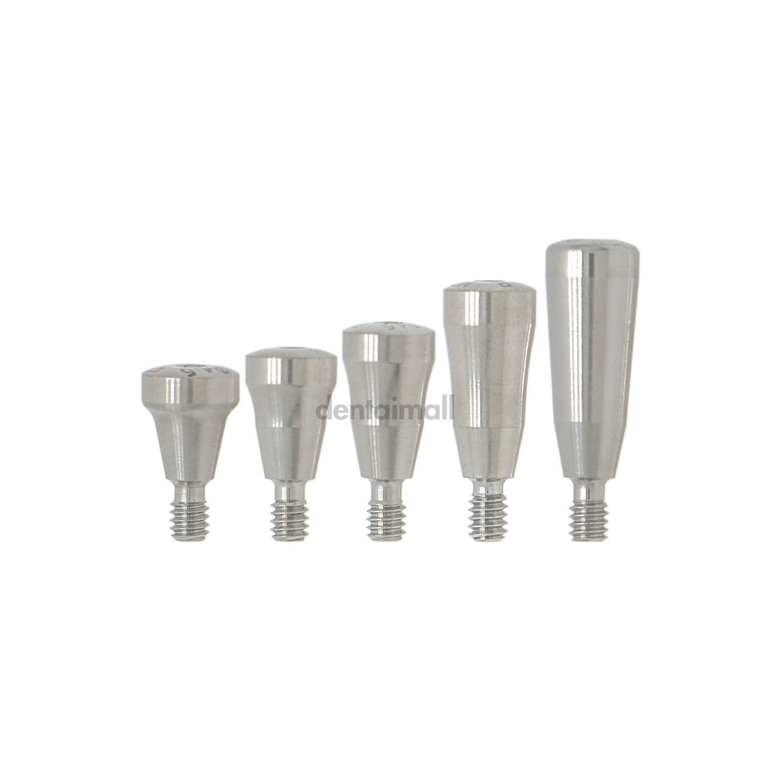 Dental Healing Abutment Lab Analog Mini Regular Platform Fits Osstem Hiossen