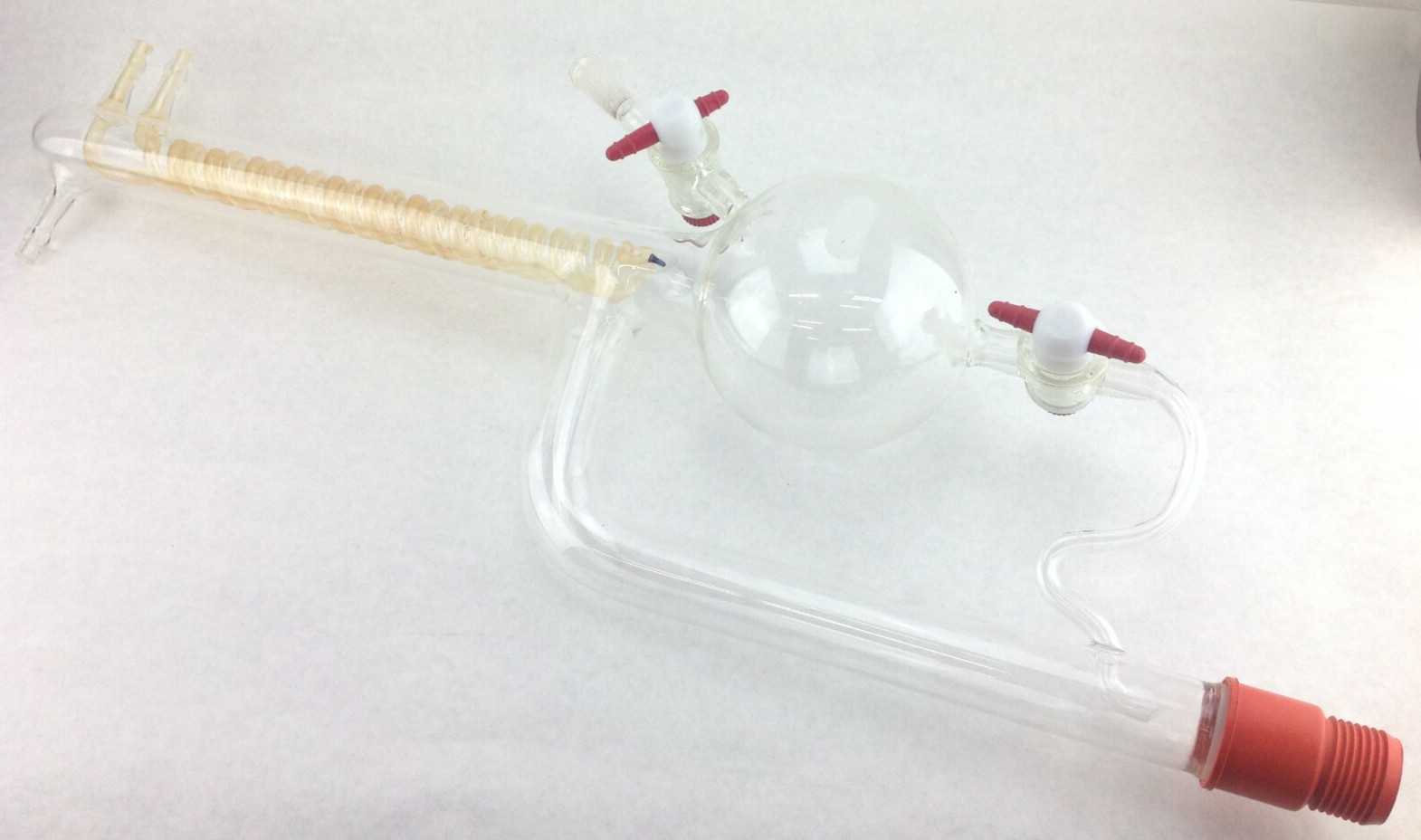 Pyrex 500 mL Friedrich Condenser Bump Trap Still Head – Distillation Glassware