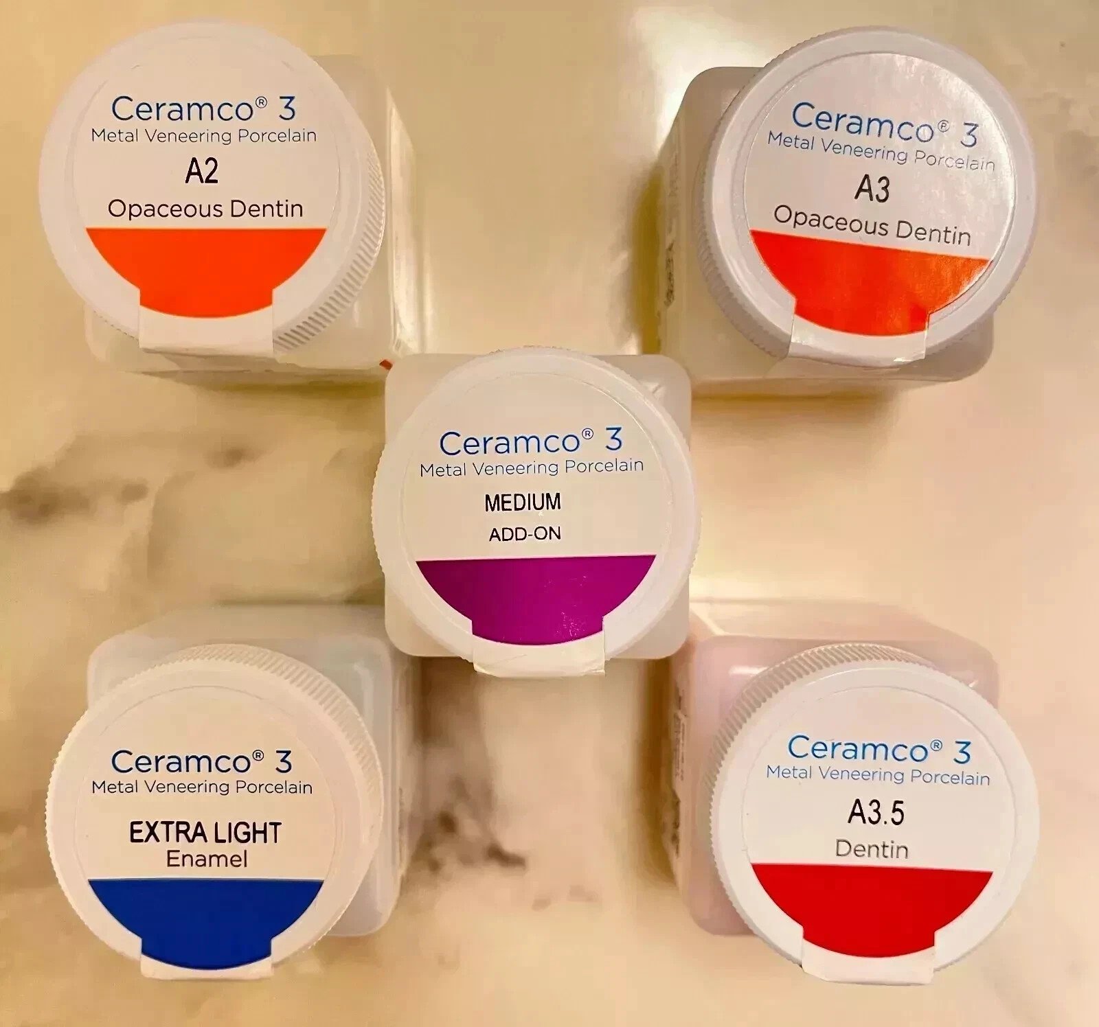 Ceramco3 Porcelain 1 oz. All Shades USA Tarrif Paid