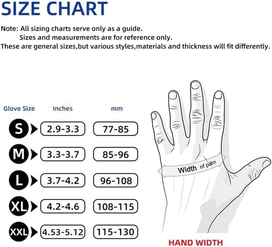 Nitrile Disposable Gloves Powder & Latex Free 4mil Touch Screen Disposable No…