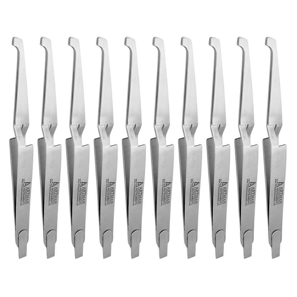 Artman Orthodontic Bracket Placing Tweezer, 10/Pk