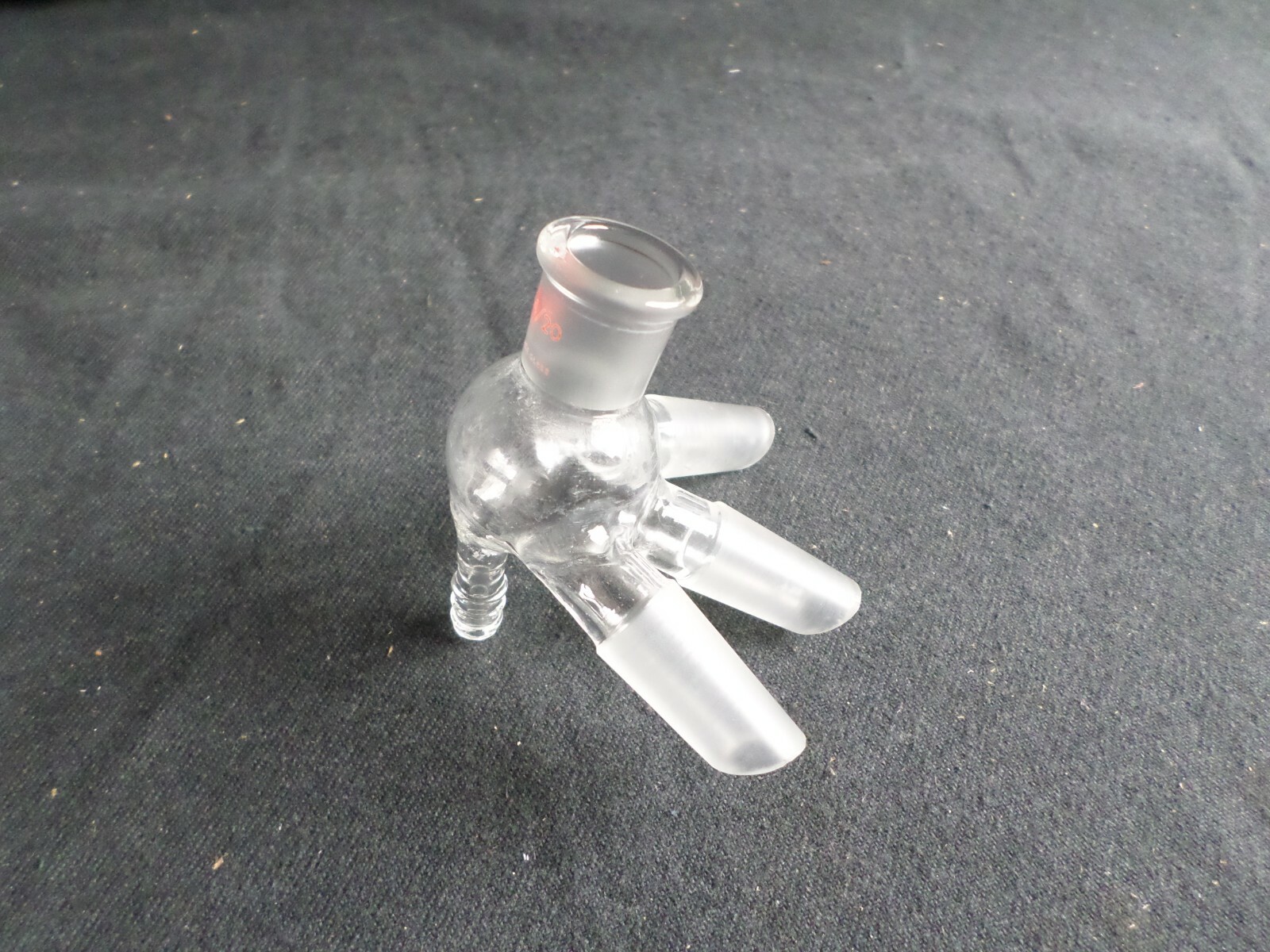 Ace Glass 14/20 Cow Type Fractional Vacuum Distillation Receiver 9403-08