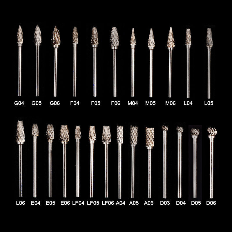 Dental Tungsten Steel Carbide Burs Polishing Bur Drills HP 2.35MM Low Speed