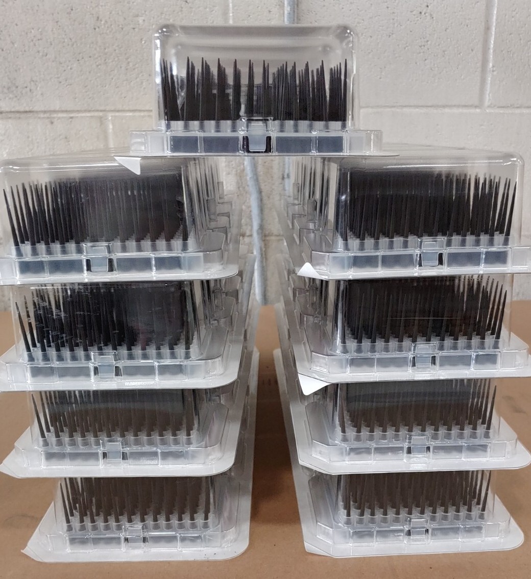 9 packs HAMILTON – CO-RE TIPS 12×480 CO-RE TIPS (50uL) WithOut Filters w/Unit 1
