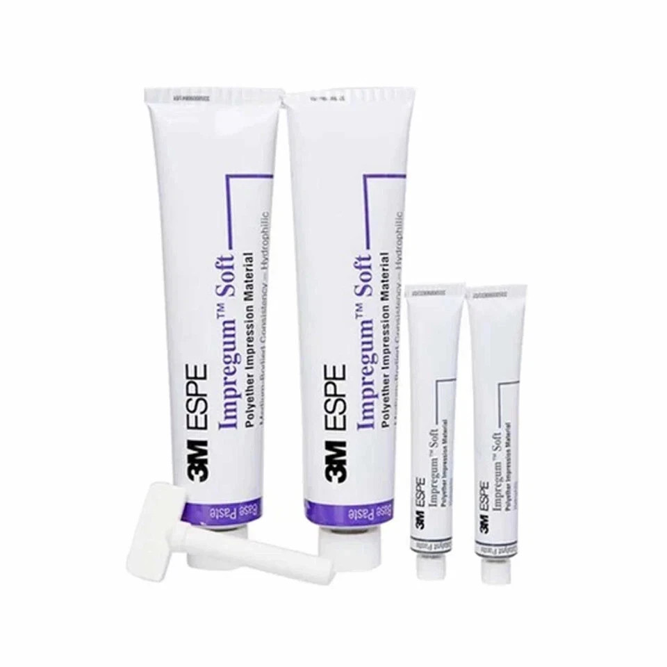 Double Pack Impression Material New Impregum SOFT Handmix FAST FREE SHIPING