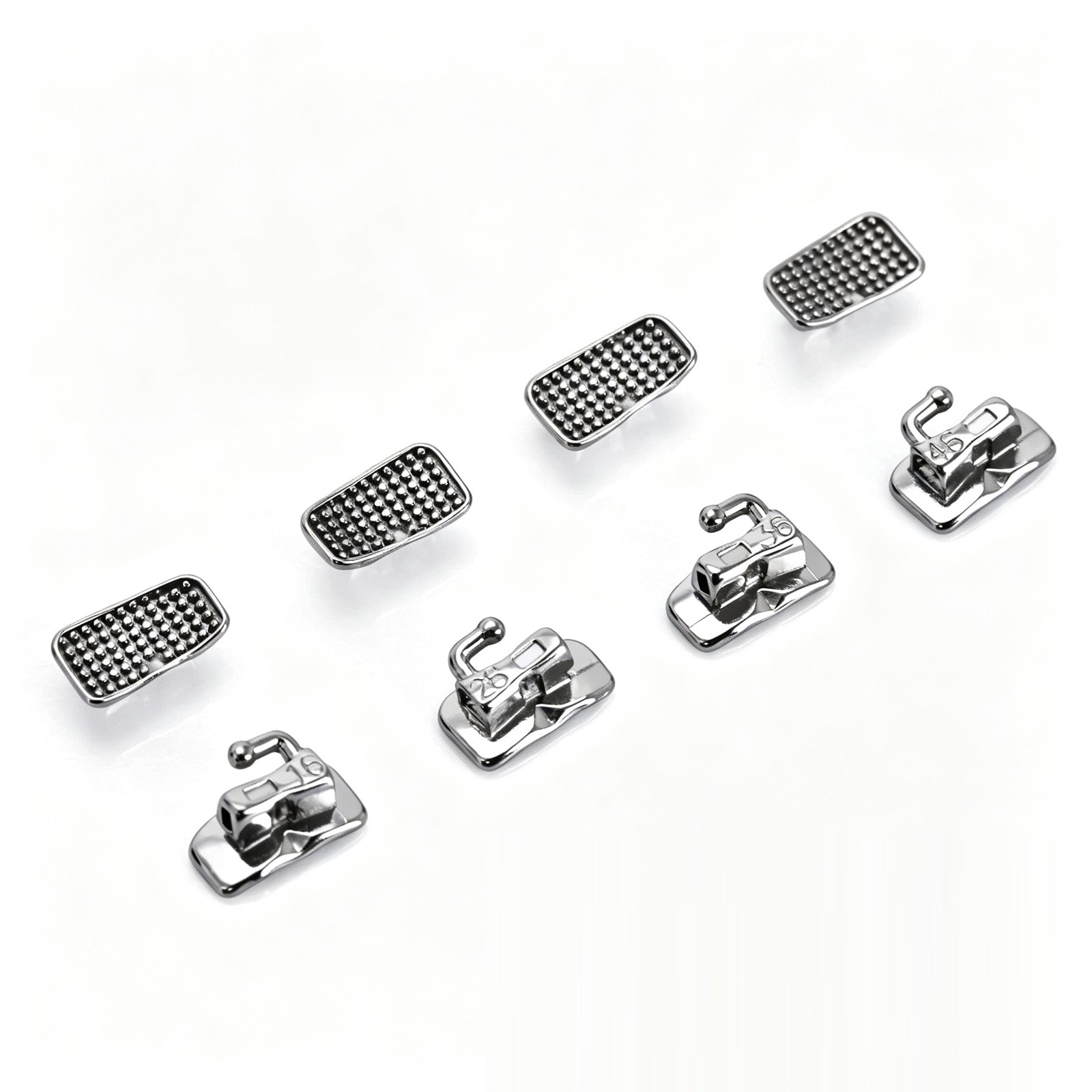 MacDent Dental Orthodontic Buccal Tubes 1st 2nd Molar Tube Roth MBT 022 Bondable