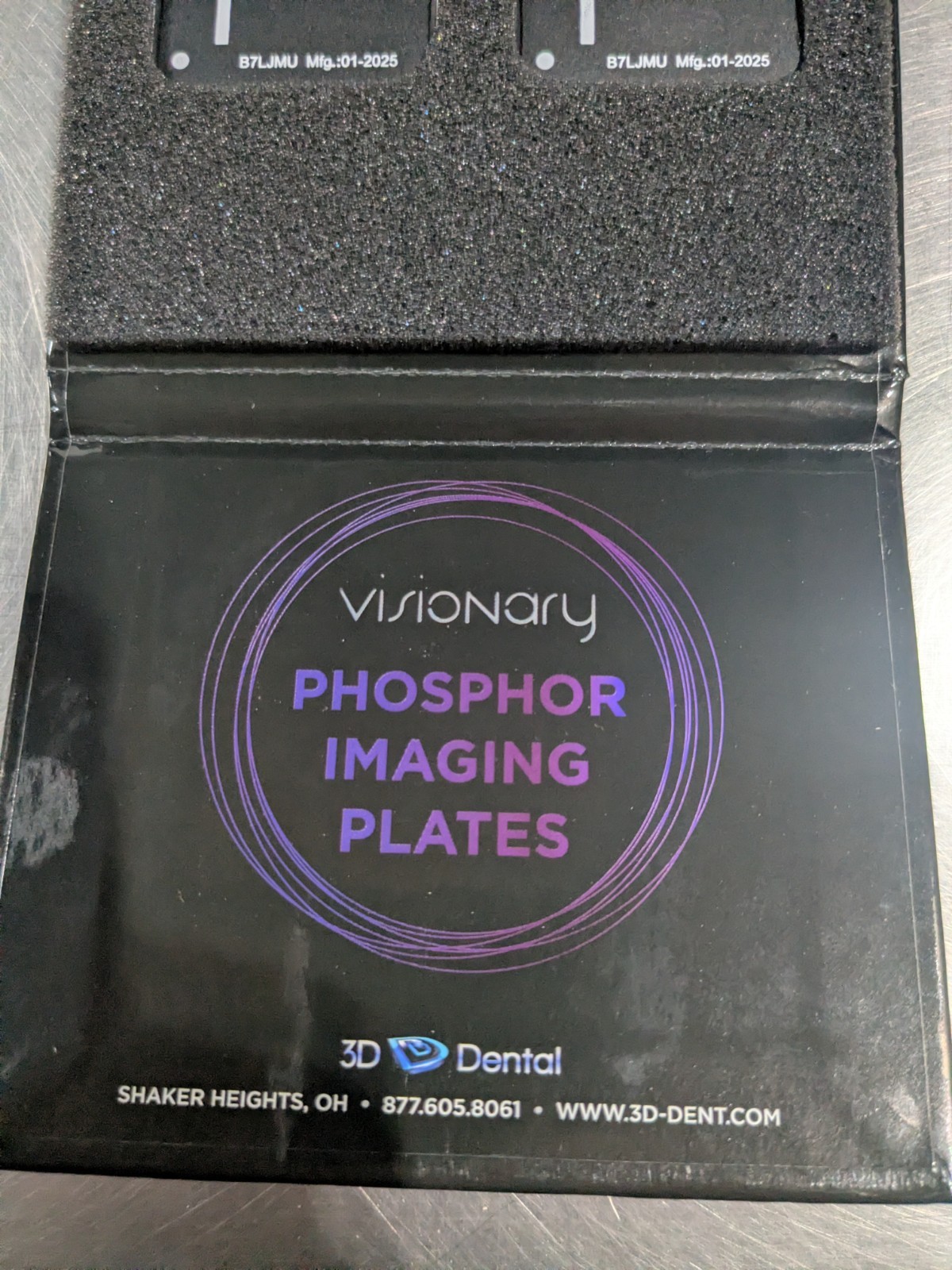 Visionary Phosphor Imaging Plates 3D Dental Type #2, 4/Pack Air technique