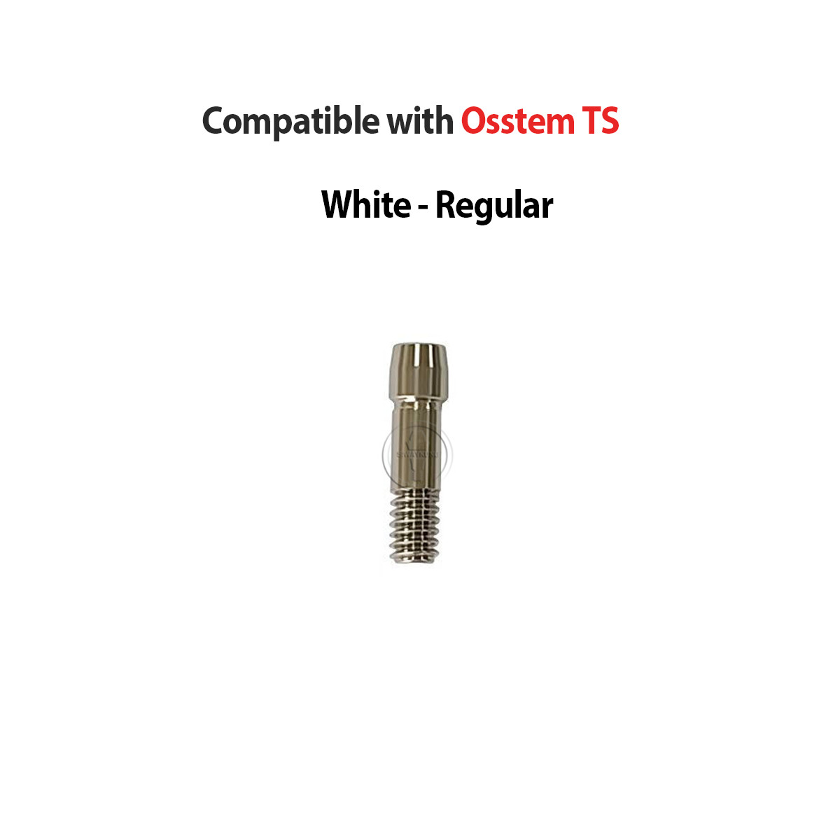 50Pcs Dental Titanium Abutment Screw Fits Osstem /Megagen/MIS Seven/Neodent gm