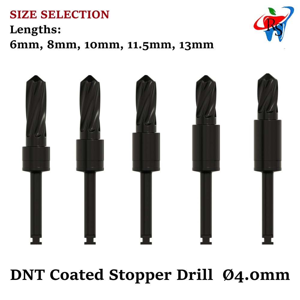 Dental Implant Surgical DNT Drill With Integral Stopper Ø4.0mm