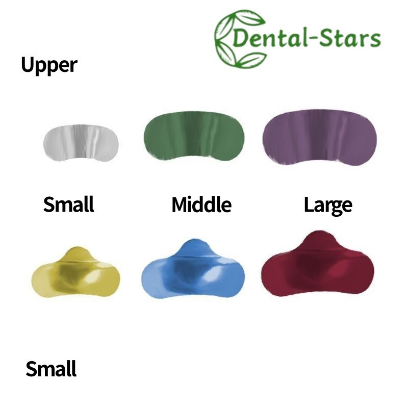 30x Dental Metal Matrices Sectional Contoured Matrix Bands w Coating Teeth Refll