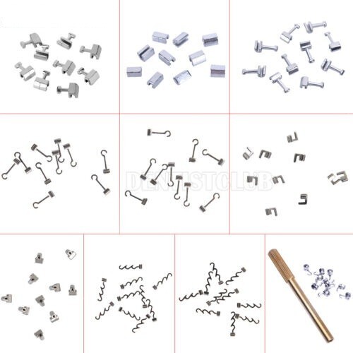 10 Model Dental Orthodontic Crimpable Hook Stops Type 10pcs/pack