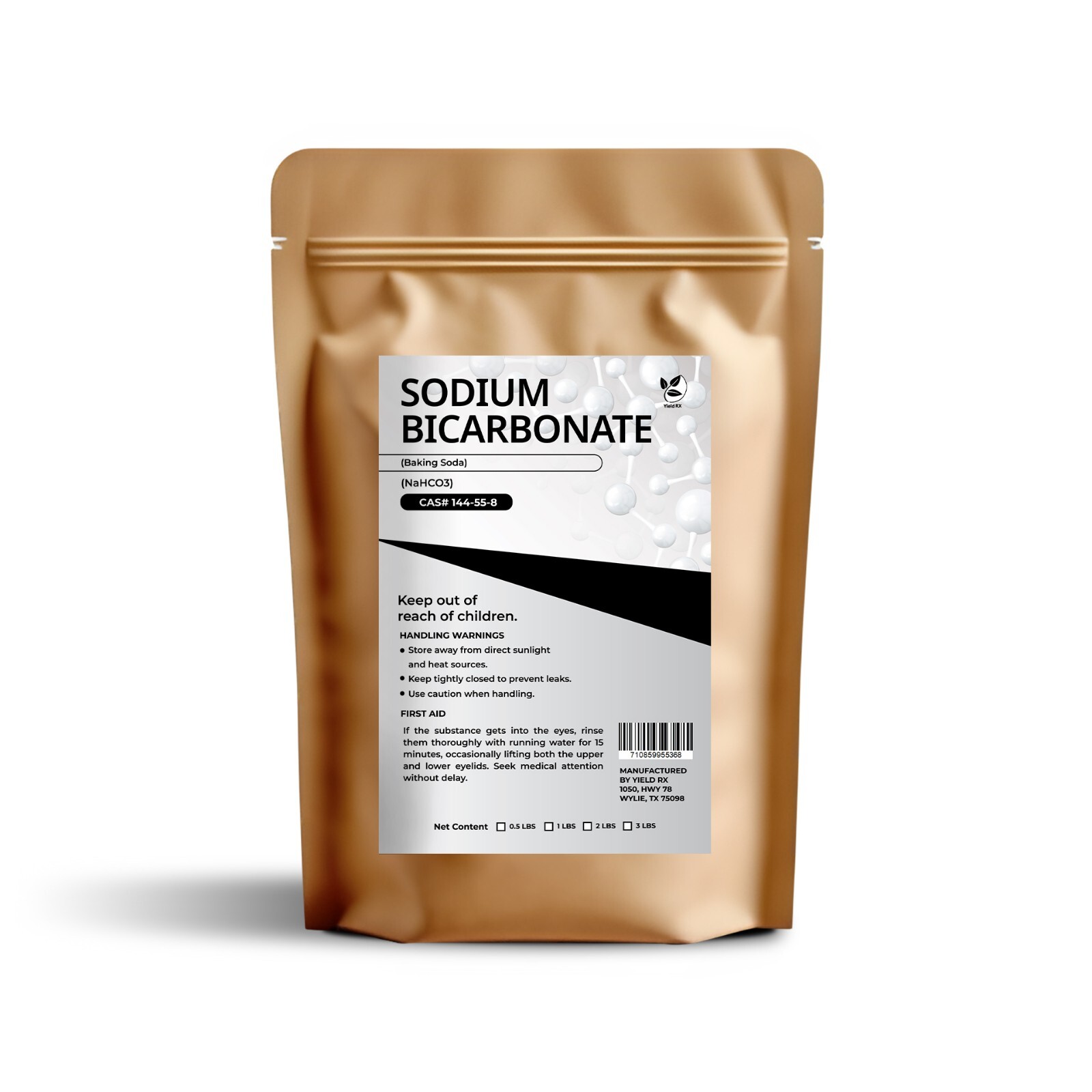 Yield RX Sodium Bicarbonate (Baking Soda) (NaHCO3) – Chemical