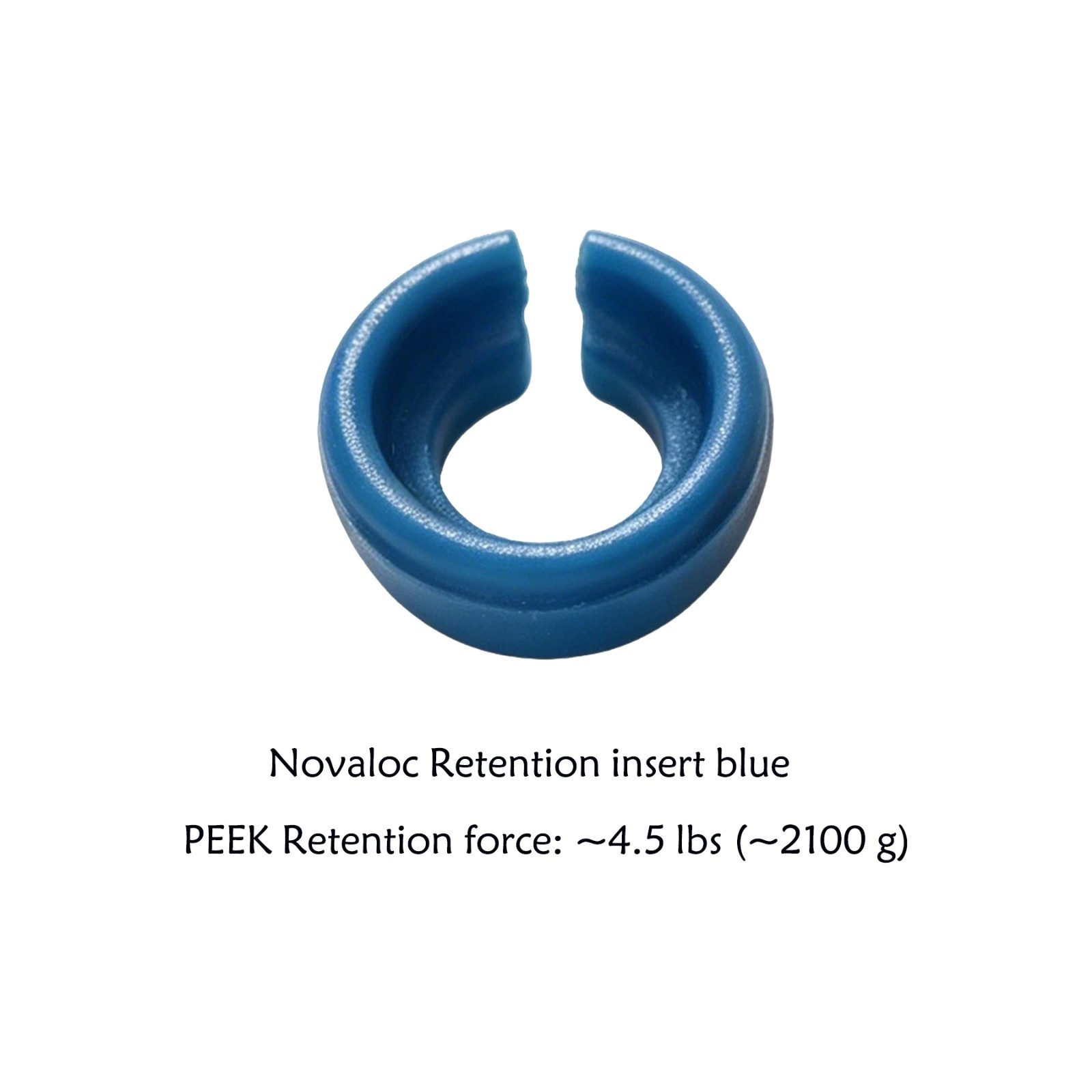 Novaloc Retention Inserts Caps & Mounting&Demounting Tool for Dental Overdenture