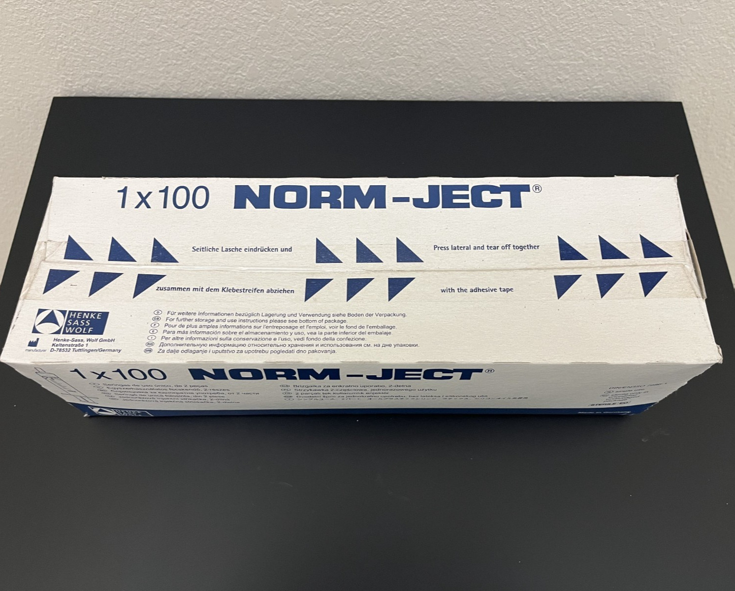5 ML HSW Norm-Ject® Single-use Sterile Luer Lock Syringes, REF4050-X00V0, 100/PK