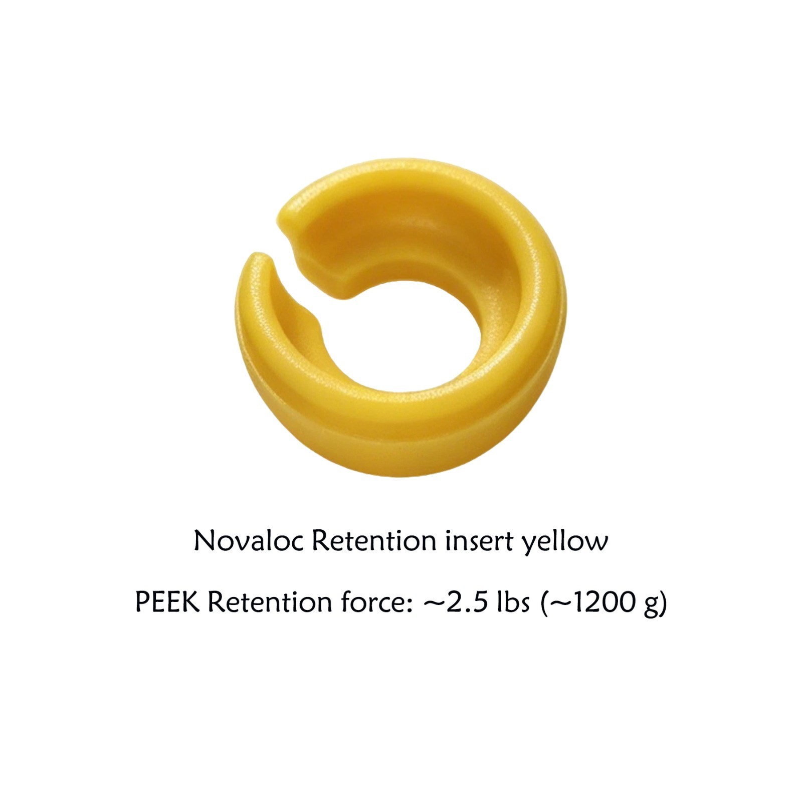 Novaloc Retention Inserts Caps & Mounting&Demounting Tool for Dental Overdenture