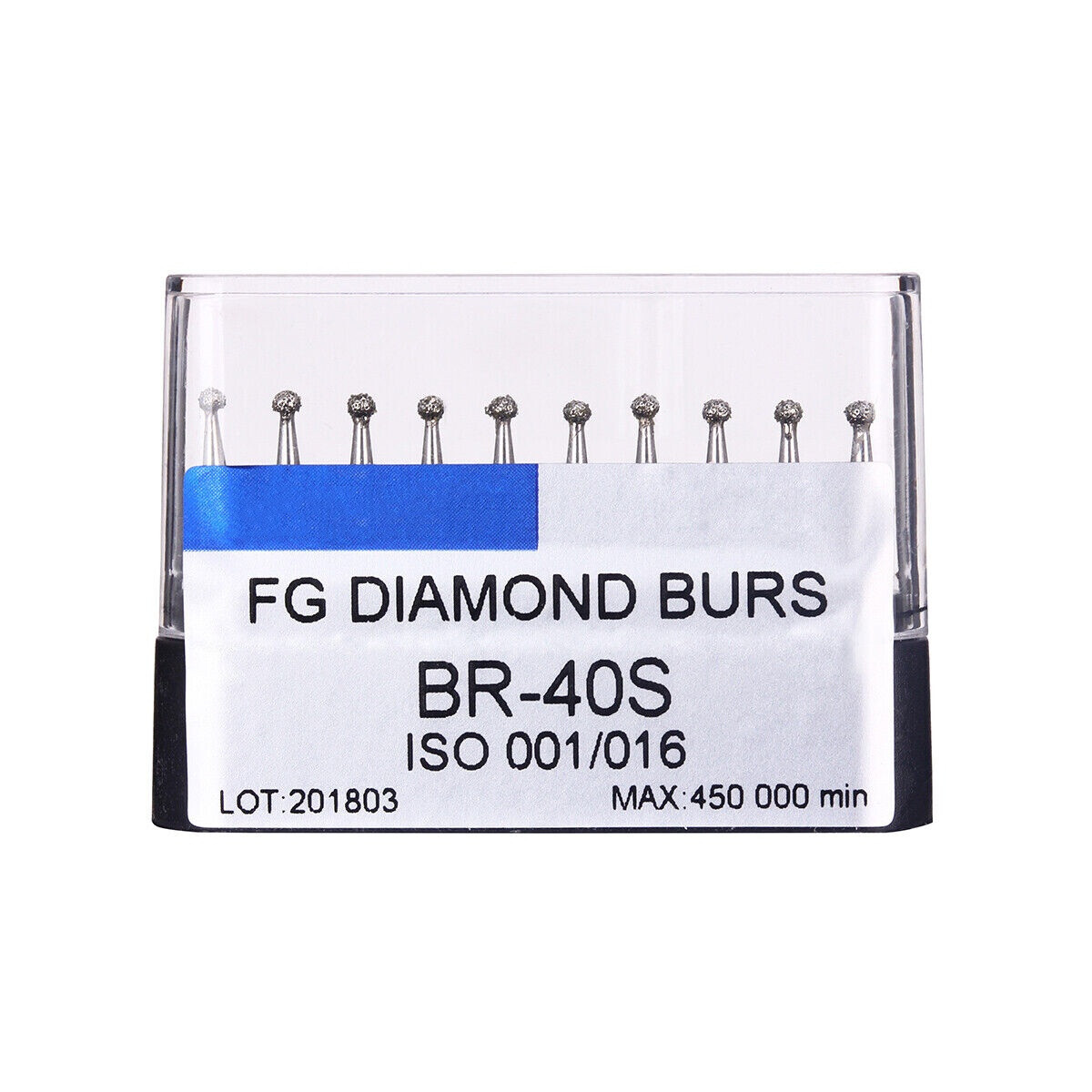 10Pcs/Box Dental Super Coarse Diamond Burs FG Drills for High Speed Handpiece