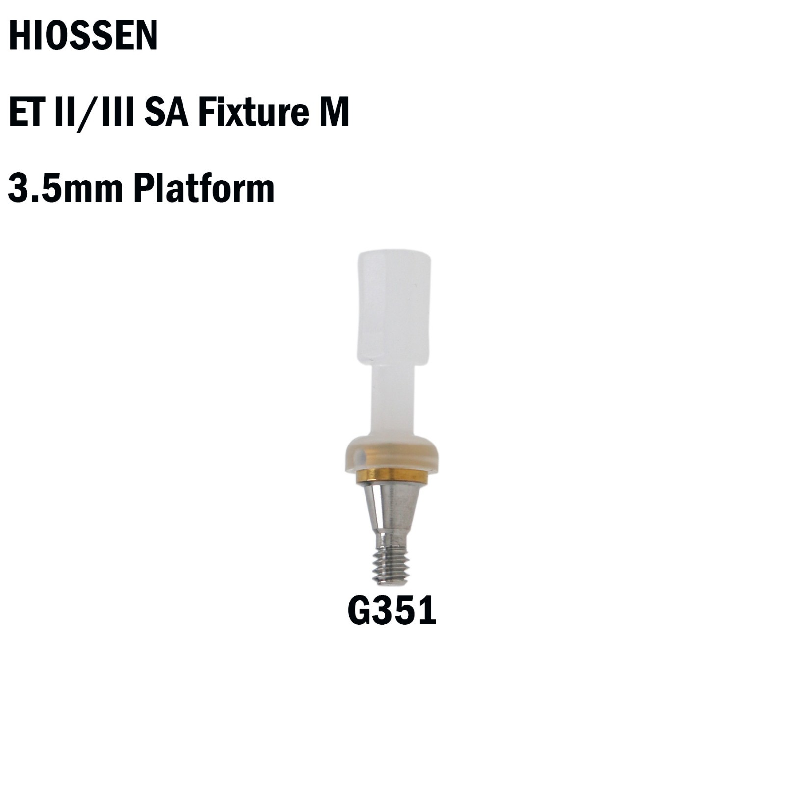 US Zest Overdenture Locator Attachment Abutment Fit Hiossen/Nobel/Zimmer TSV Cap
