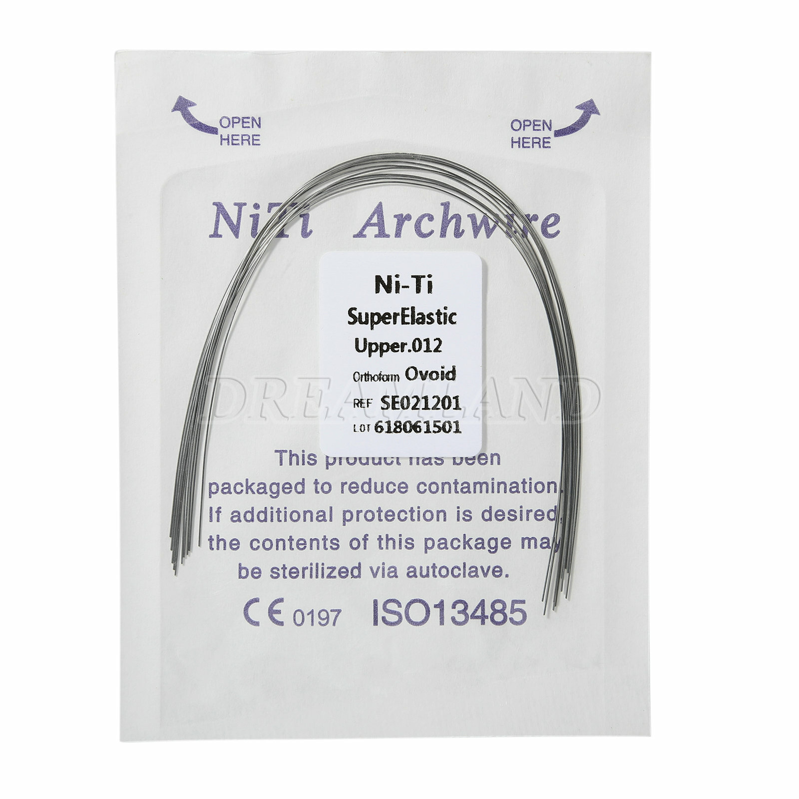 Arcos de Dental Ortodoncia Redondos Niti Arco de Alambre Su Arch Wire $0.99