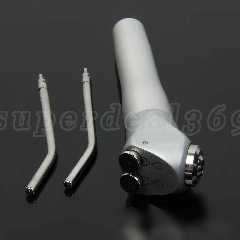 Dental Air Water Spray Triple Syringe 3 Three Way Handpiece W/ 2 Nozzles Tips de