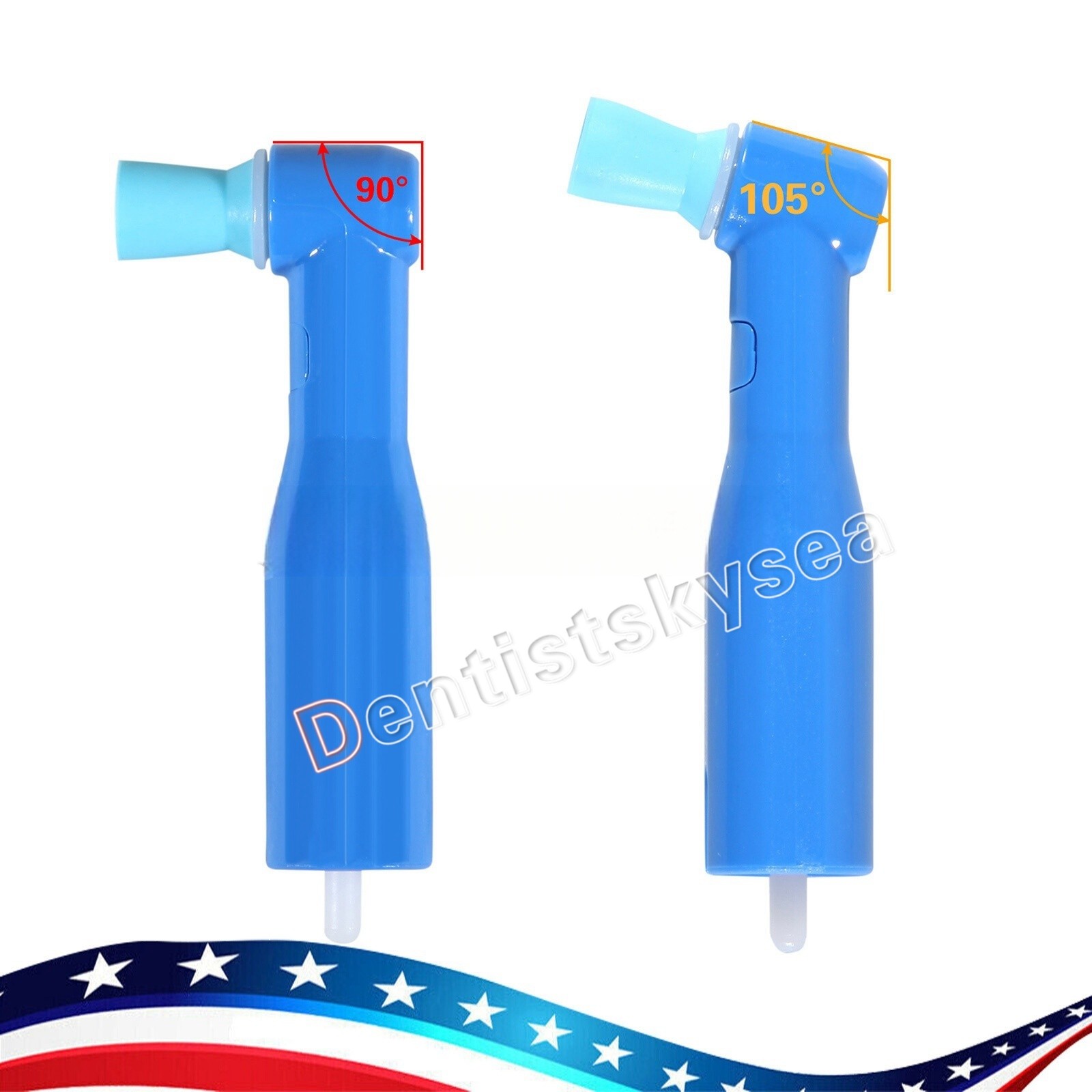 100 Prophy Angles 360° Swivel for Dental Cordless Hygiene Prophy Handpiece
