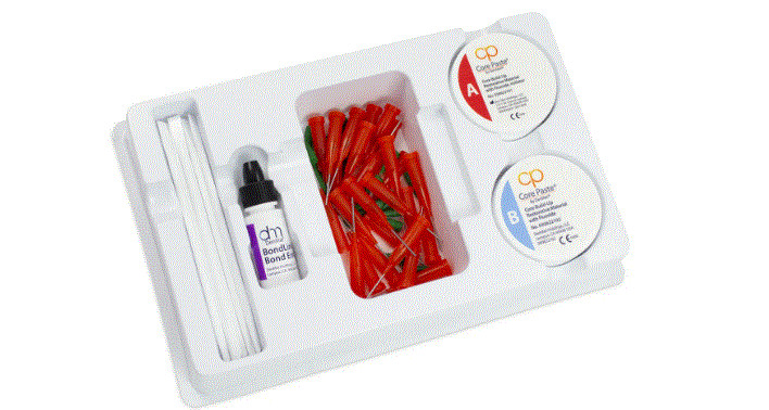 DenMat Core Paste Composite Regular Set with Fluoride White Jar Kit