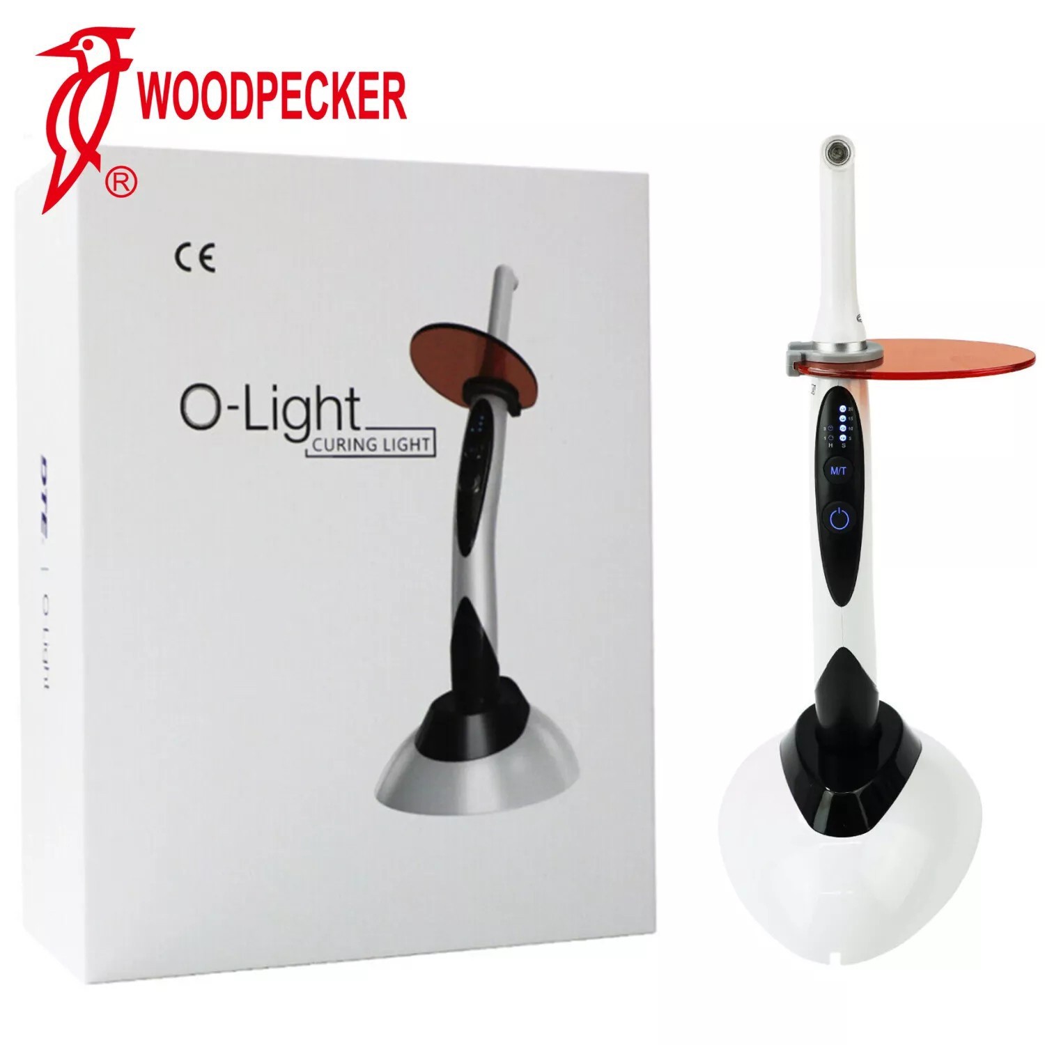 Woodpecker Dental Wireless Curing Light O 1 Second Resin Cure LED Lamp