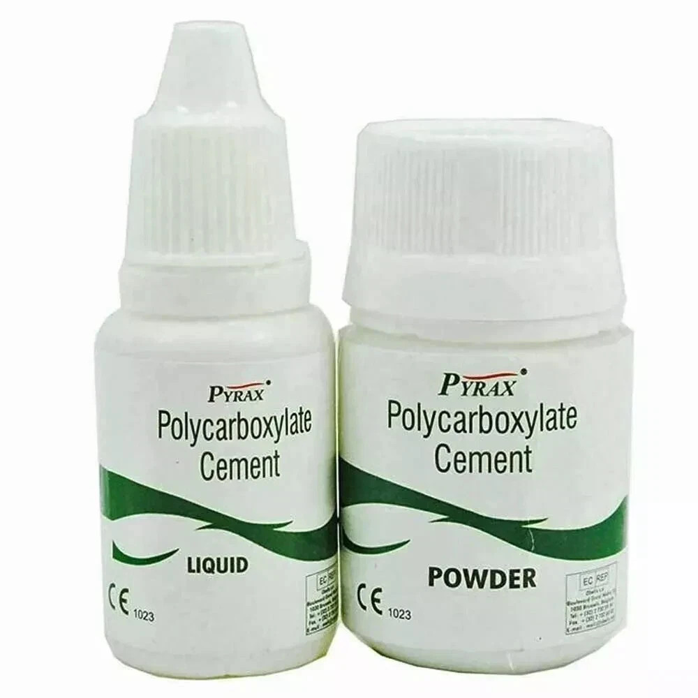 Pyrax Polycarboxylate Cement Temporary Fillings & Fillings of Deciduous Teeth